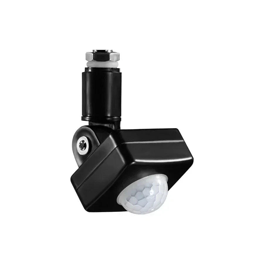 PIR Motion Sensor Light Switch 120° Adjustable Delay AC 110-240V Motion Sensor Switch PRIMED Black