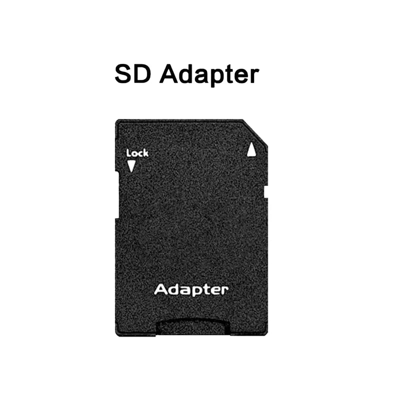 Lenovo Micro SD Card 64GB–1TB | 4K V30 U3 A2 microSDXC Micro SD Card PRIMED Adapter
