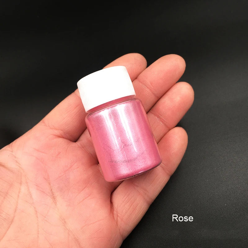 Holographic Nail Glitter Powder – Chrome Mirror Pigment Dust