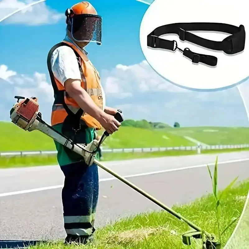 Adjustable Brush Cutter Shoulder Harness | Padded Trimmer Strap Trimmer Shoulder Harness PRIMED