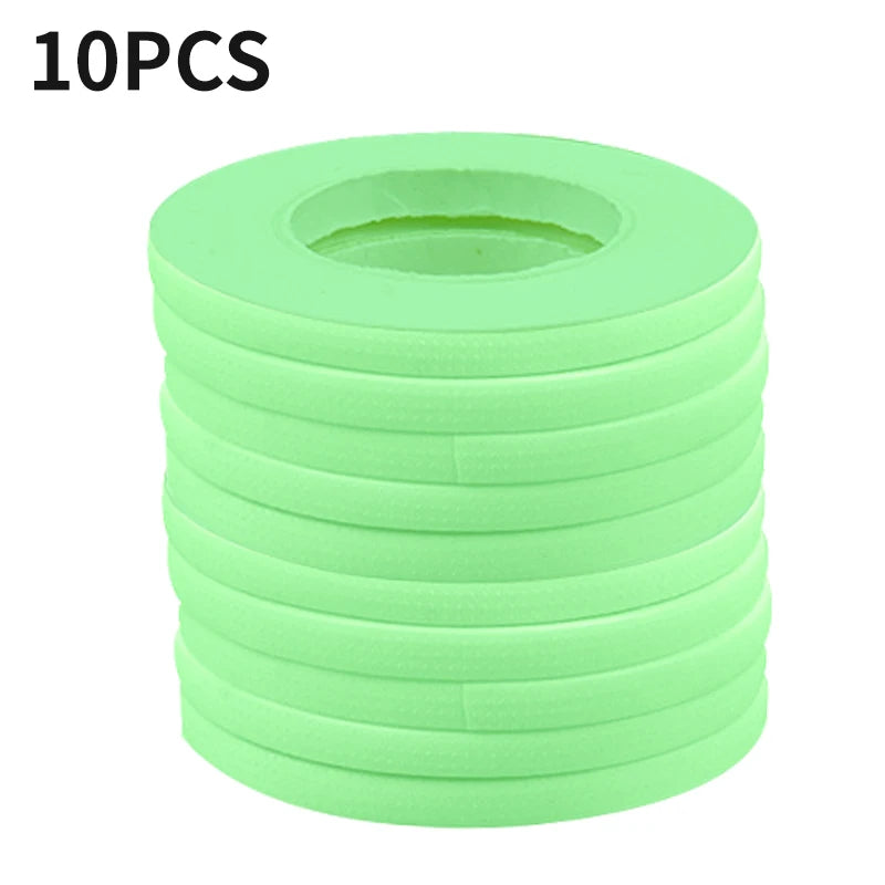 Micropore Lash Tape for Eyelash Extensions – 5/10 Pack Lash Extension Tape PRIMED 10pcs green