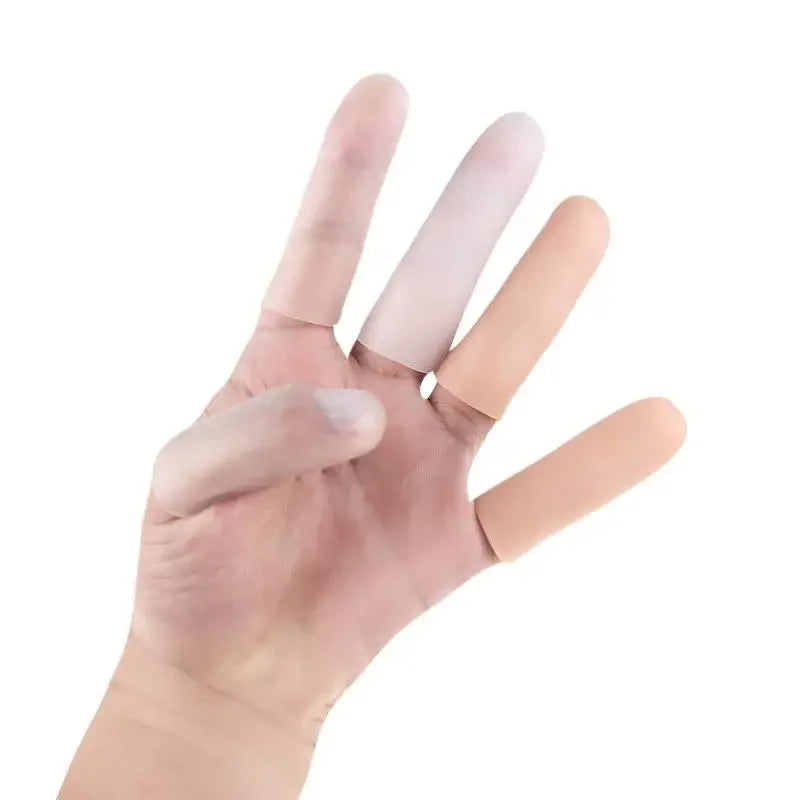 SEBS Gel Finger Protector Sleeves – Heat Resistant 2-Pack