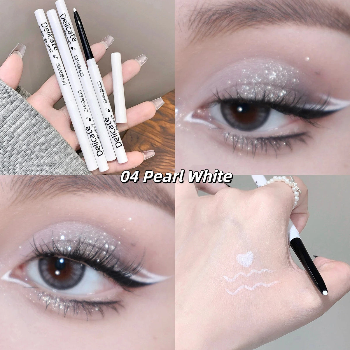 Waterproof Eyeliner Pencil – Long-Lasting, Non-Smudge Gel