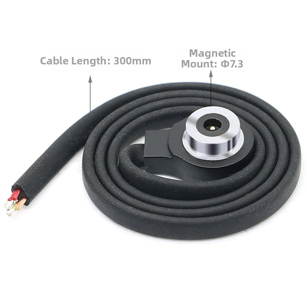 Waterproof Magnetic Connector 2.8A 12V – Short-Circuit Protection