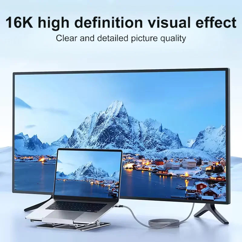 Hannord 80Gbps USB-C Cable 240W 16K Thunderbolt 5/4 USB-C Cable PRIMED