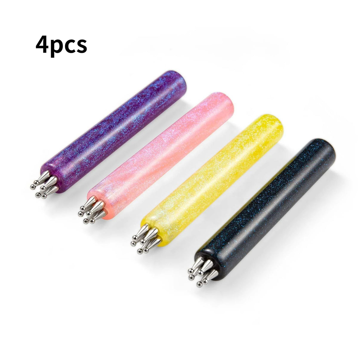 5-Petal Flower Nail Dotting Pen – One Stroke Nail Art Tool Nail Art Dotting Tool PRIMED 4pcs