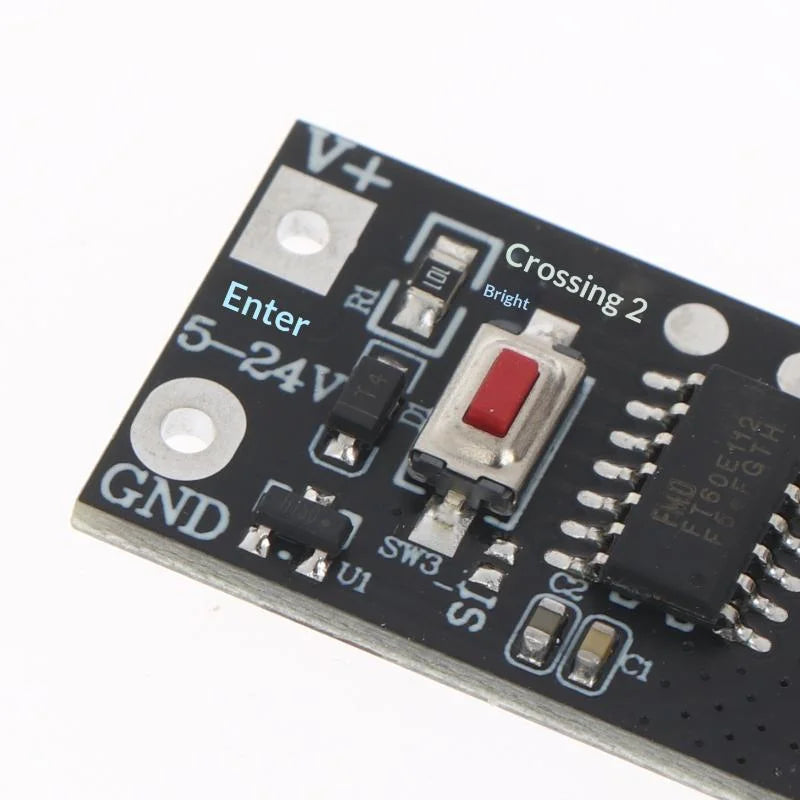 LED Fade On/Off Slow Start Dimmer Controller Module 1/3 Pack LED Dimmer Module PRIMED