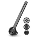 Carbon Fiber Bike Computer Mount | Universal Handlebar Holder Bike Computer Mount PRIMED Long