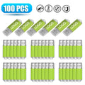 100 Pack Custom Logo USB Flash Drives 512MB–64GB Bulk USB Flash Drive PRIMED 1GB Green USB 2.0