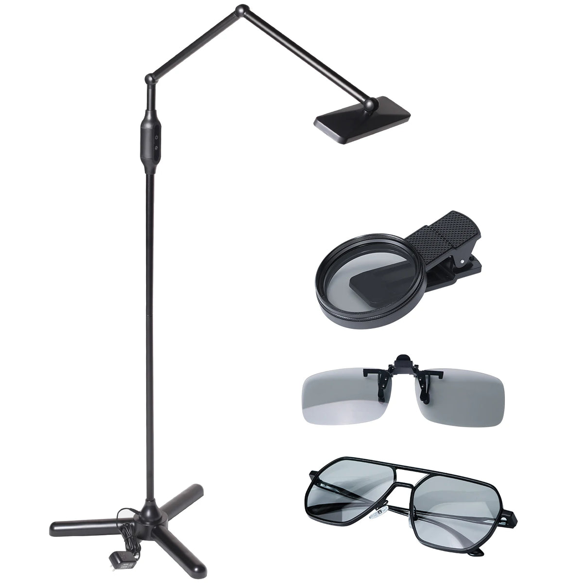 Tattoo Polarizer Lamp & Glasses Set – Ink Uniformity Viewer
