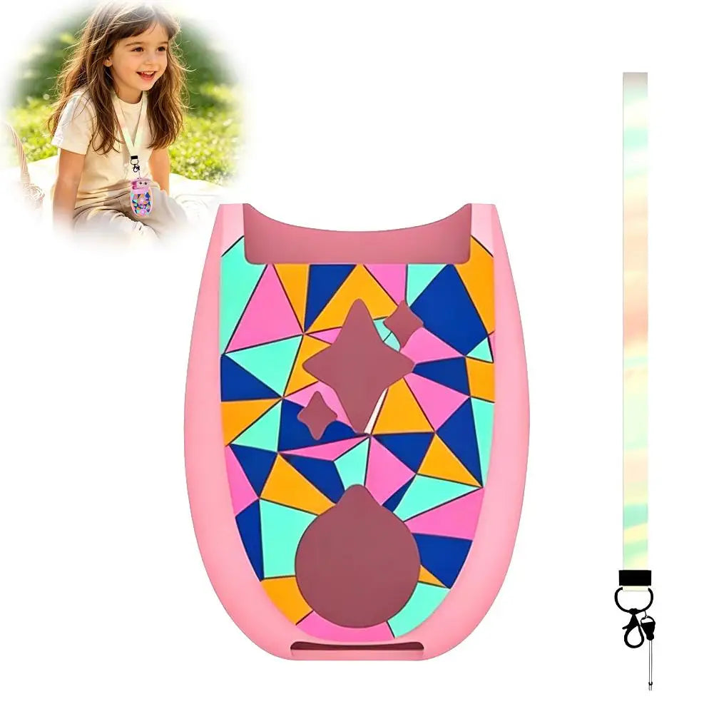 Silicone Case for Peekimo Interactive Pet Game + Lanyard