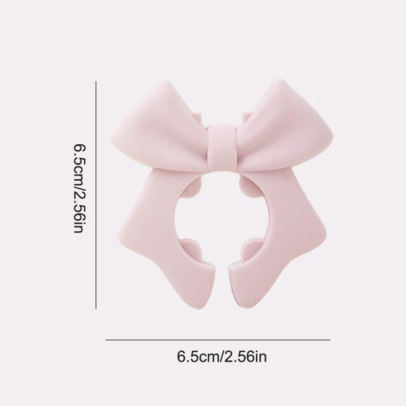 Silicone Bow Spoon Rest & Pot Clip – Utensil Holder Silicone Spoon Rest PRIMED