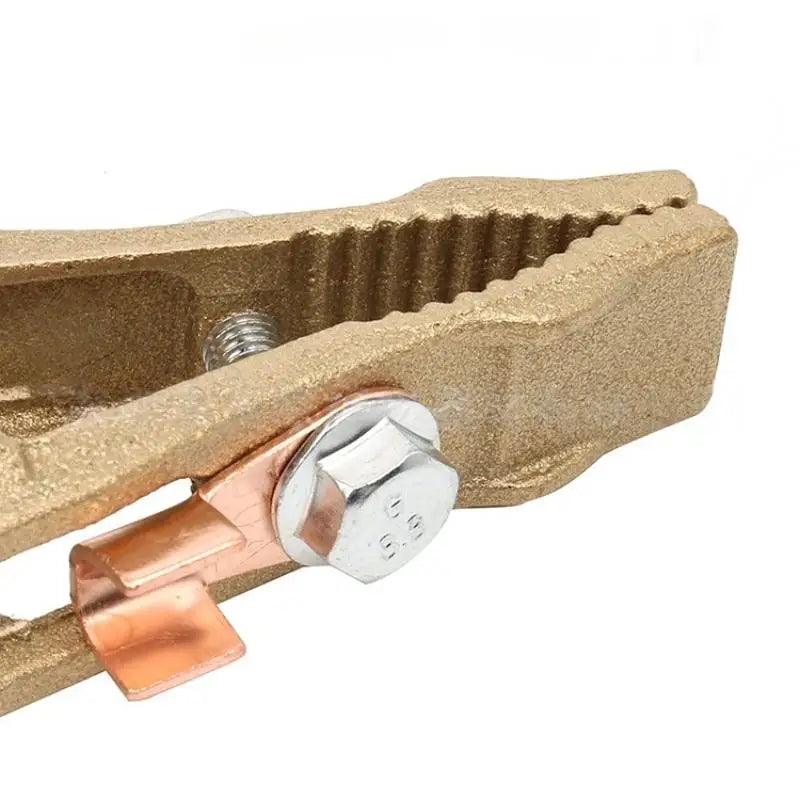 260A Brass Grounding Earth Clamp – A-Shape Welding Clamp Welding Ground Clamp PRIMED