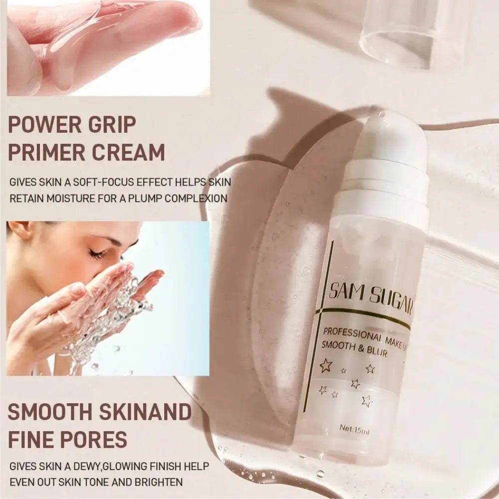 SAM SUGAR Makeup Base Set – Primer, Foundation & Powder