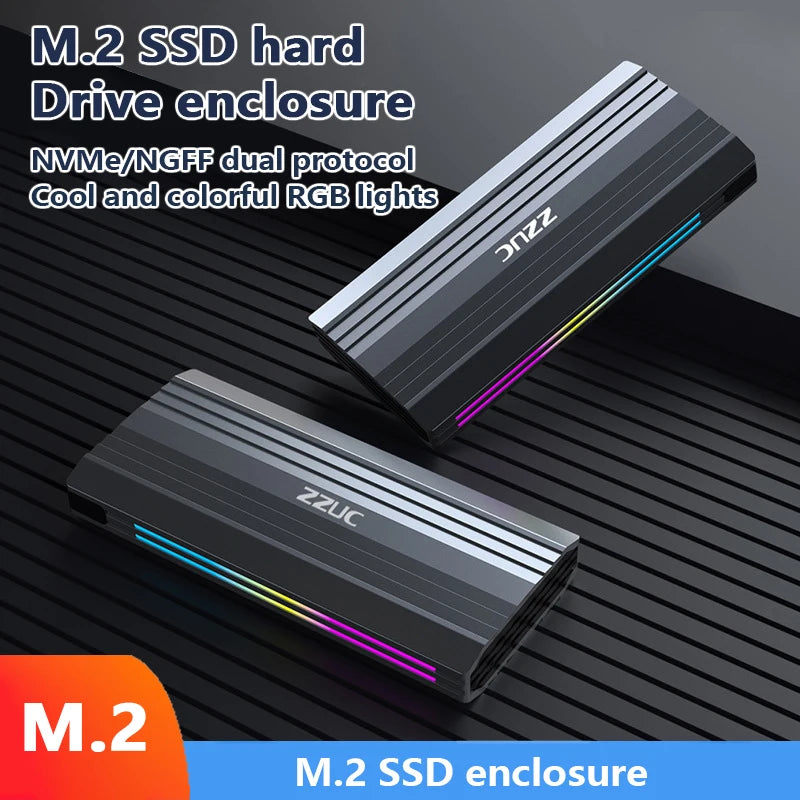 UTHAI M18 M.2 NVMe/SATA SSD Enclosure USB-C 10Gbps | Up to 8TB