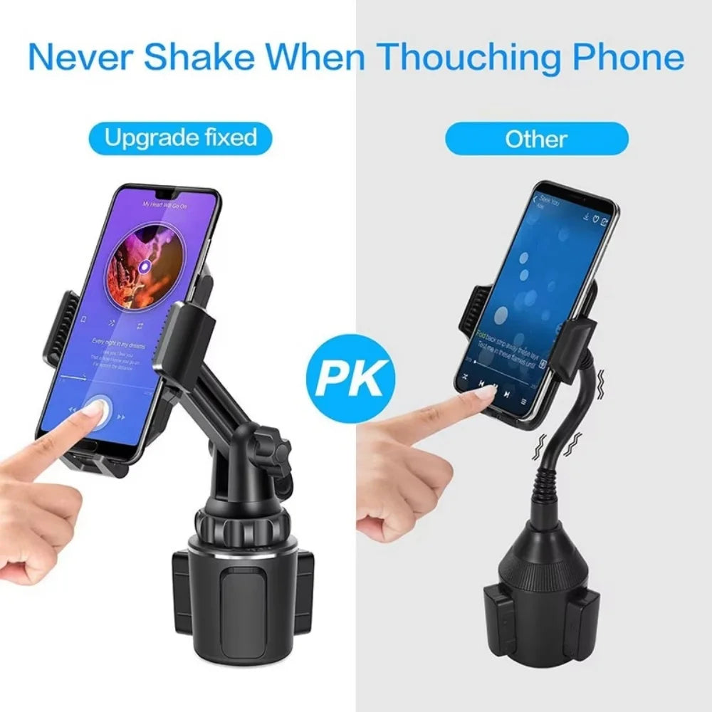 Universal 360° Car Cup Holder Phone Mount | All Smartphones Car Phone Mount PRIMED