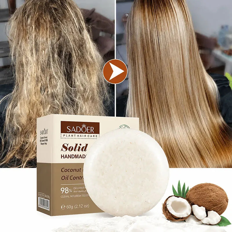 Rosemary Solid Shampoo Bar – Oil Control & Volumizing