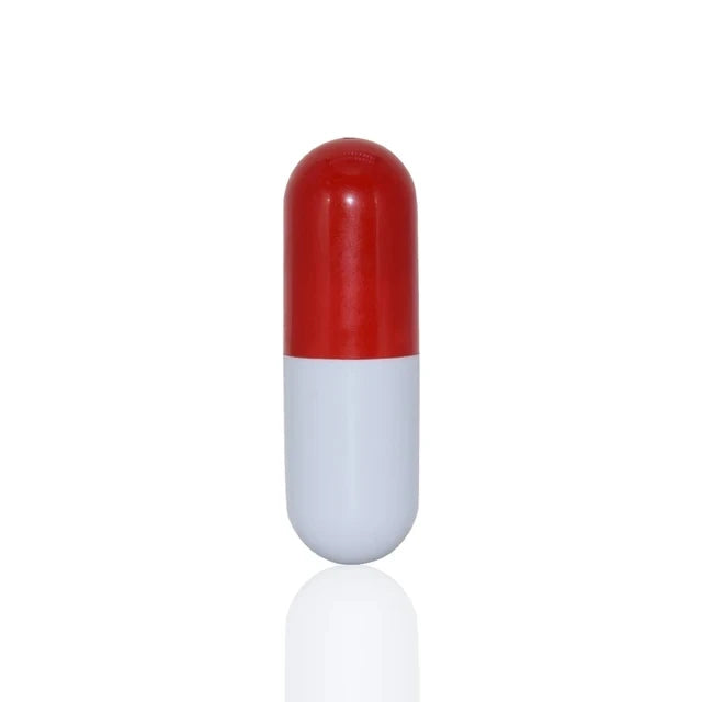 Pill Shape USB 2.0 Flash Drive 4GB–128GB | Memory Stick USB Flash Drive PRIMED Red 4GB