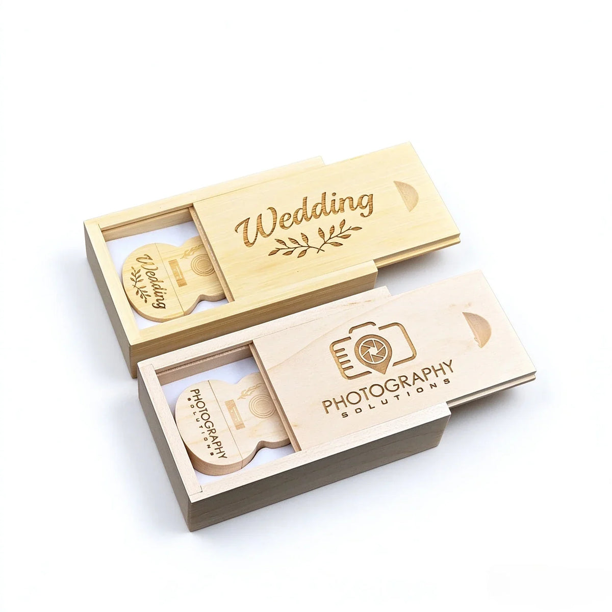Wooden Guitar USB Flash Drive 20-Pack | Custom Logo 4–64GB Custom USB Flash Drive PRIMED