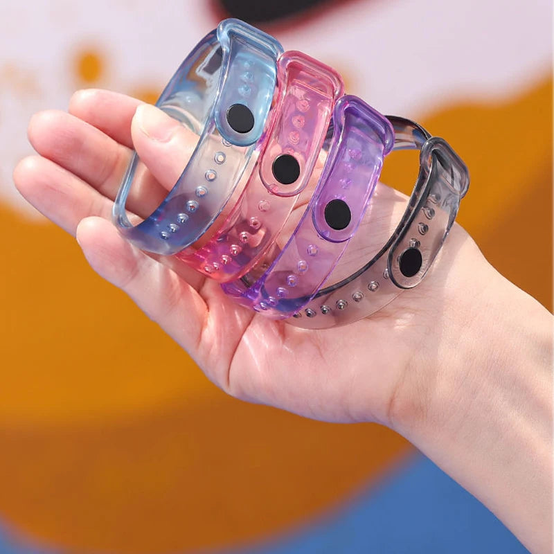 Silicone Strap for Xiaomi Mi Band 3 4 5 6 7 – Sport Band Smartwatch Band PRIMED