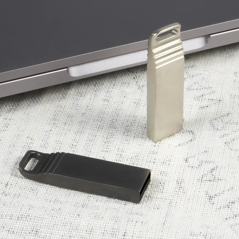 JASTER Mini Metal USB Flash Drive 128GB | Custom Logo Pen Drive USB Flash Drive PRIMED