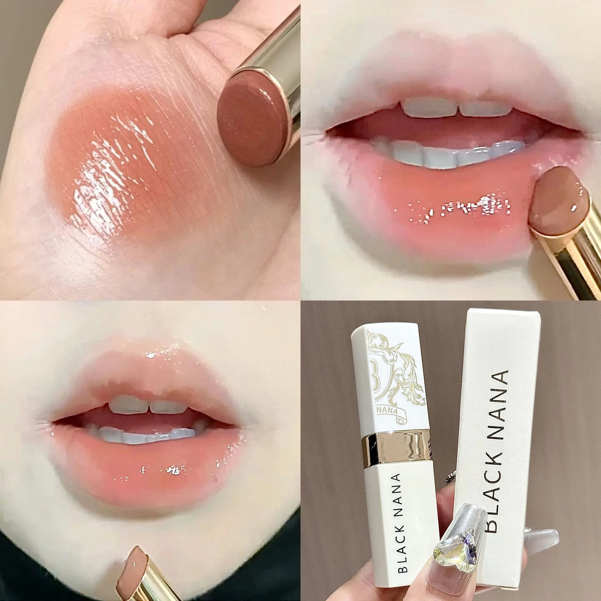Moisturizing Mirror Lip Gloss – Nude & Brown Glass Finish Lip Gloss PRIMED 03