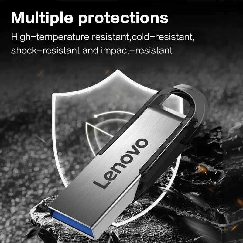 Lenovo USB 3.0 Metal Flash Drive 256GB 512GB 1TB 2TB USB Flash Drive PRIMED