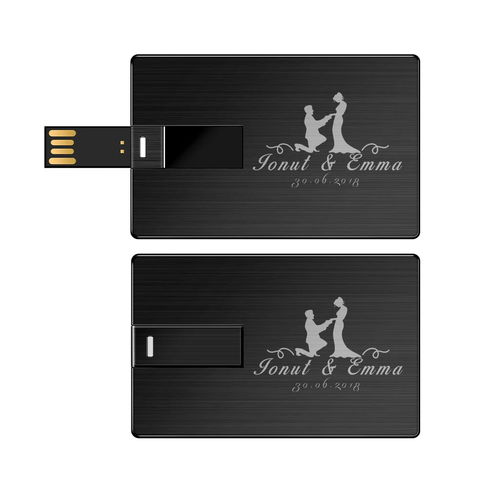Custom Logo Credit Card USB Flash Drive 4GB–128GB | JASTER USB Flash Drive PRIMED