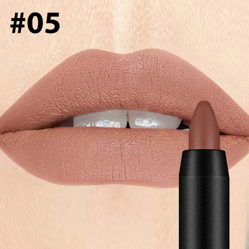 Velvet Matte Lipstick – 19 Shades, Long-Wear & Moisturizing