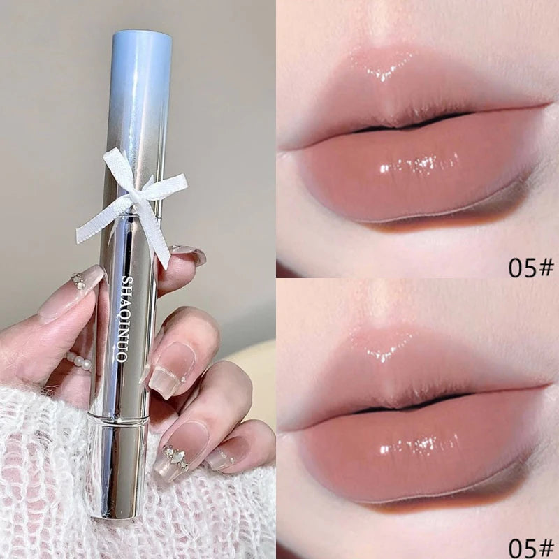 SHAQINUO Mirror Jelly Lip Gloss – Hydrating Glass Finish