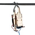Wooden DIY Electric Rope Climbing Robot STEM Kit for Kids DIY STEM Robot Kit PRIMED Default Title
