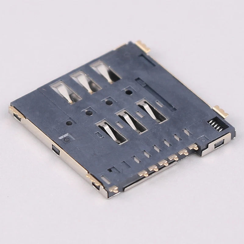 MUP-C792 Micro SIM Card Slot Connector 6+1 Pin Patch Socket SIM Card Connector PRIMED one size