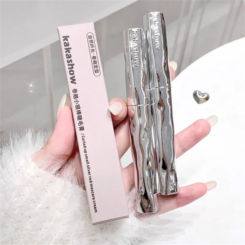 Silver Silk Fiber Mascara – Waterproof Curling & Lengthening