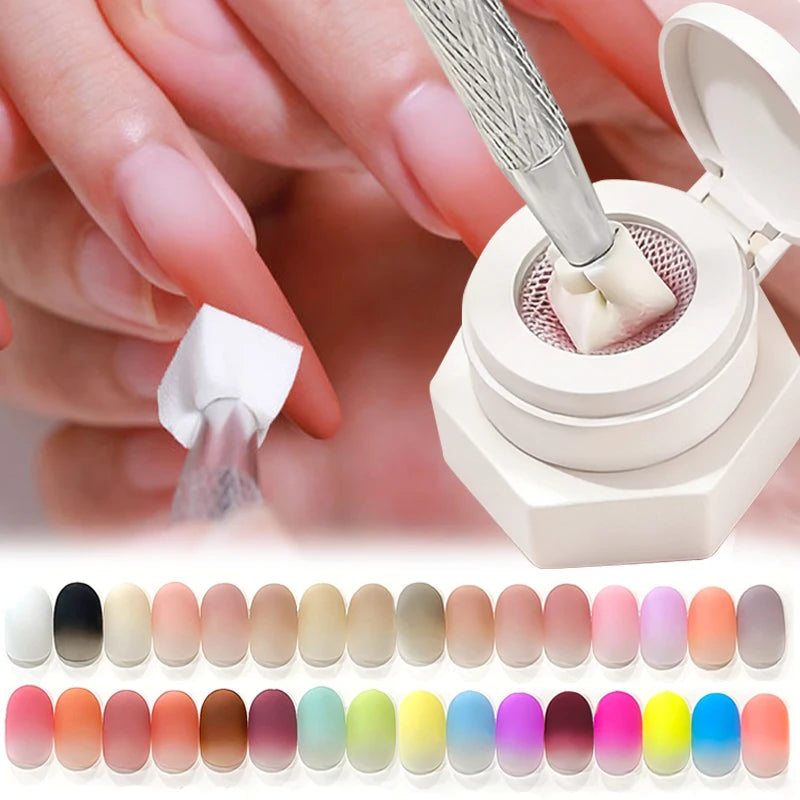 39-Color Air Cushion Nail Art Gel – UV LED Ombre & Gradient