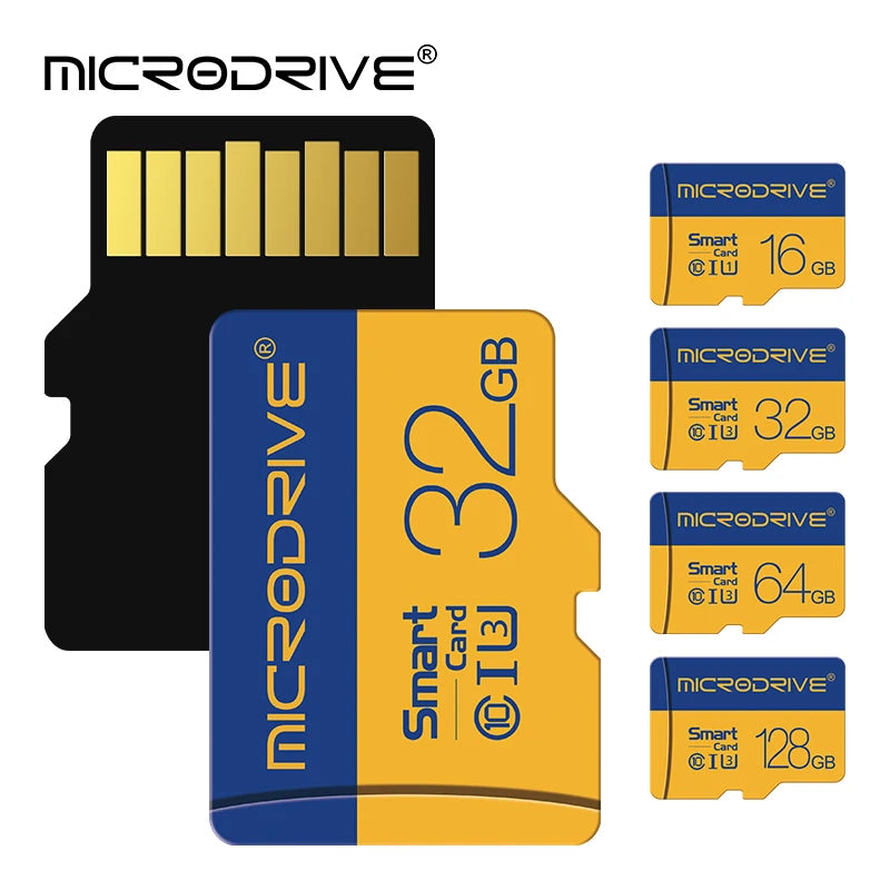 MicroDrive Micro SD Card Class 10 U3 V30 – Up to 512GB Micro SD Memory Card PRIMED