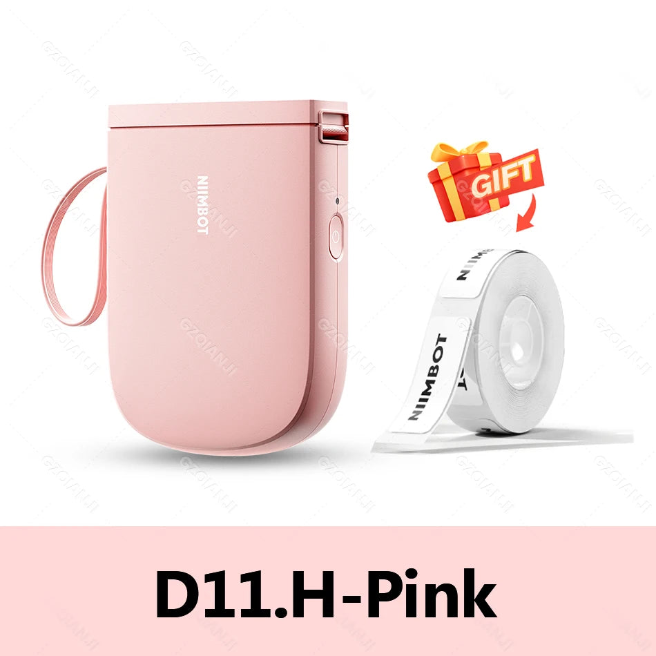 NIIMBOT D11H Mini Bluetooth Label Maker 300DPI Thermal Printer Thermal Label Printer PRIMED 300dpi D11-H PK