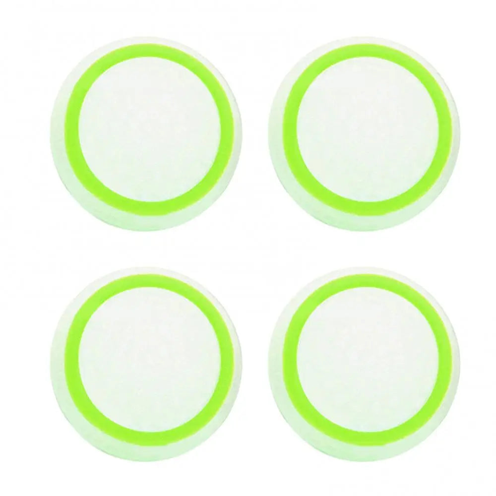 Silicone Thumb Stick Grip Caps for PS4, Xbox One & 360 (4pc) Controller Grip Caps PRIMED White Green