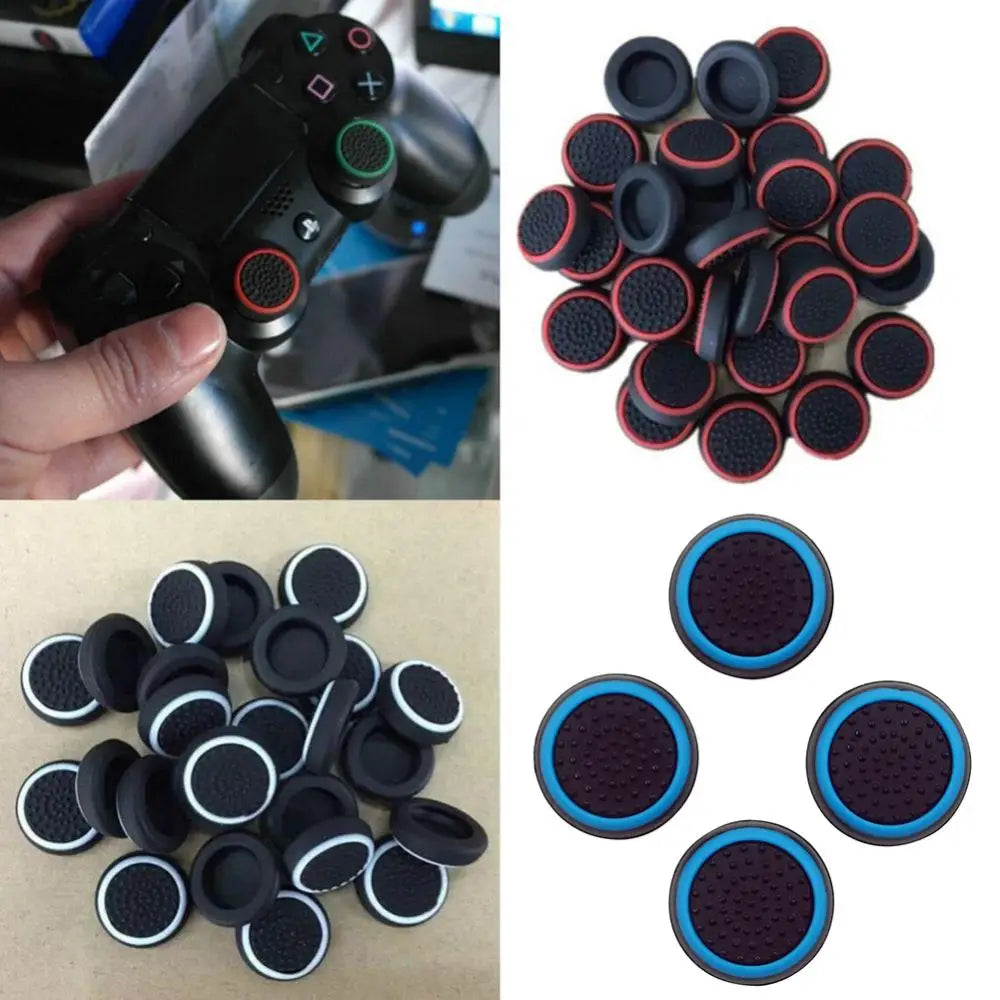 Silicone Thumb Stick Grip Caps for PS4, Xbox One & 360 (4pc) Controller Grip Caps PRIMED