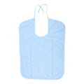 Waterproof Adult Bib | Soft Reusable Mealtime Clothes Protector Adult Mealtime Bib PRIMED Blue
