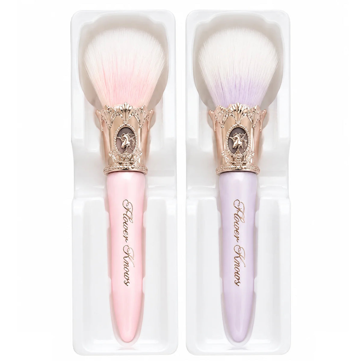 Flower Knows 2-Pc Blush Brush Set – Soft Synthetic Hair