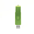 100-Pack Custom Logo USB 2.0 Flash Drives 1GB–64GB Metal Bulk USB Flash Drive PRIMED green 2 16GB-100Pcs