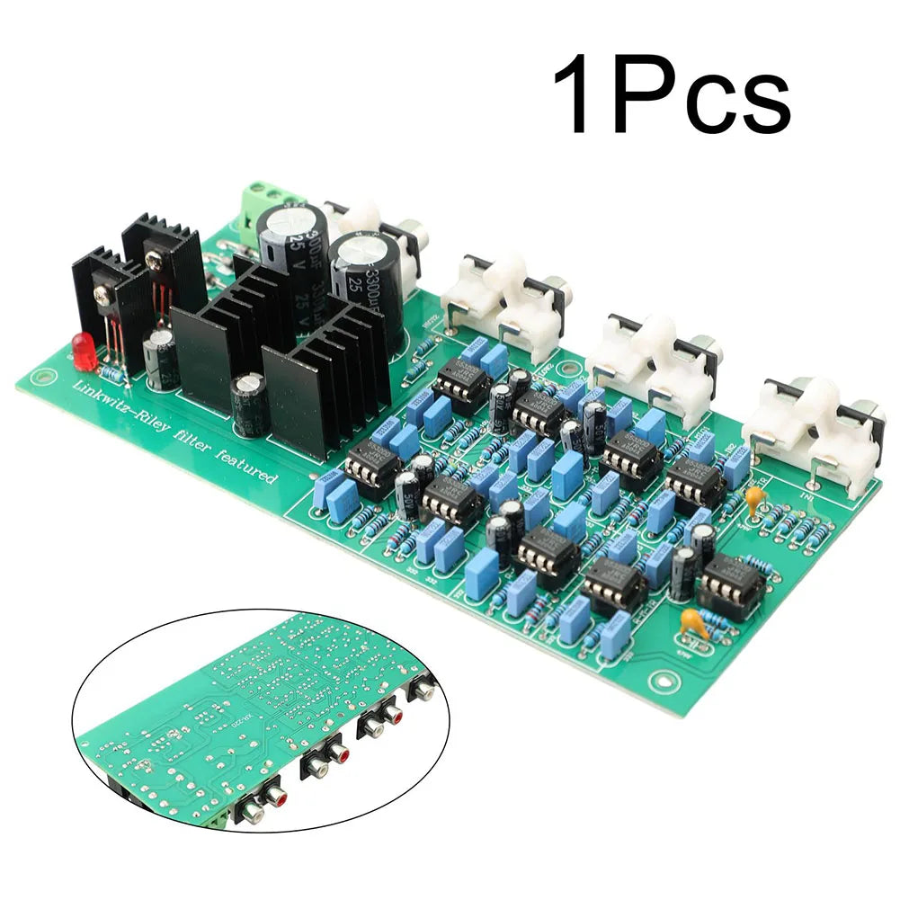 3-Way Electronic Crossover Board 6-Channel Stereo DIY Audio Audio Crossover Board PRIMED China Mainland