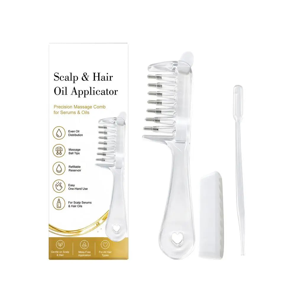 Scalp Applicator Comb – Oil Infusion & Massage Tool Scalp Applicator Comb PRIMED Type B