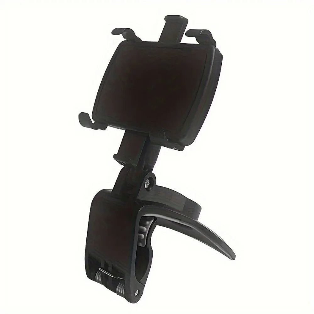 Universal 360° Car Phone Holder Dashboard Clip Mount GPS Stand Car Phone Mount PRIMED Black
