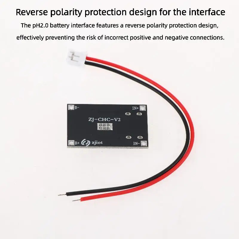 TP4056 3.7V Li-ion Charging Module – Type-C, 1A & PH2.0