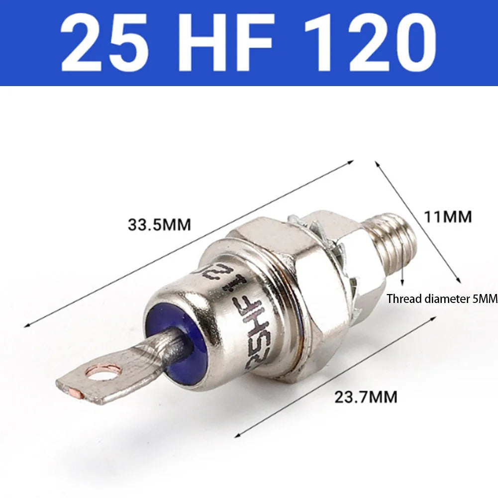 Stud Mount Diode Rectifier 25A–85A 1200V | HF & HFR Series