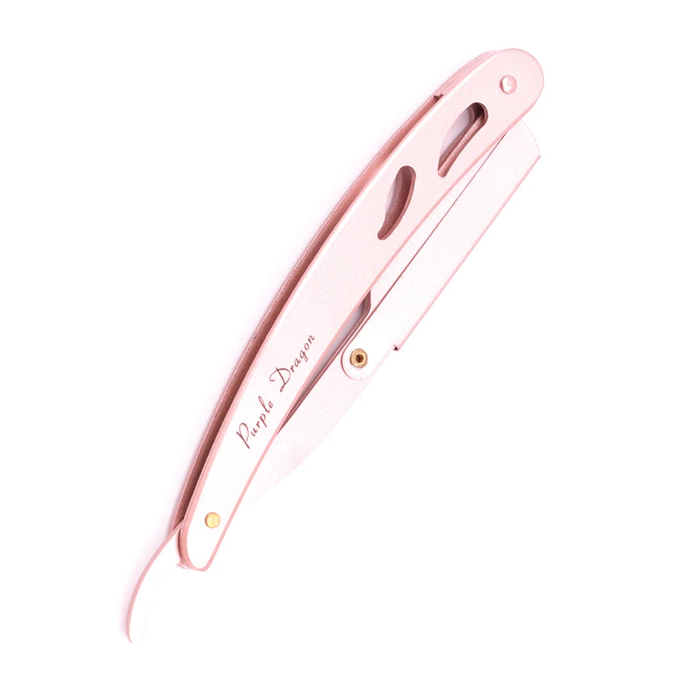 Men's Folding Shavette Razor – Replaceable Blades, 5 Colors