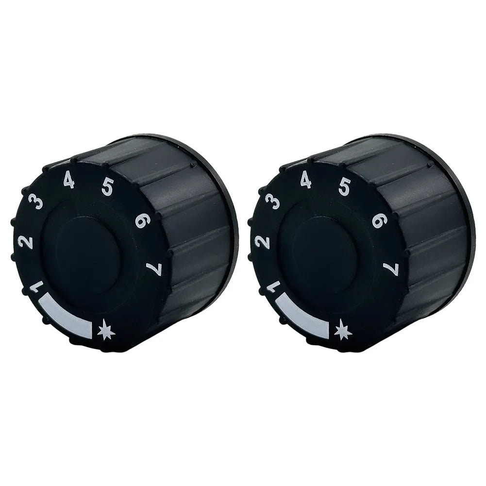 MINISIT 710 Thermostat Knob 2-Pack – White & Black Plastic Thermostat Knob PRIMED Black China Mainland