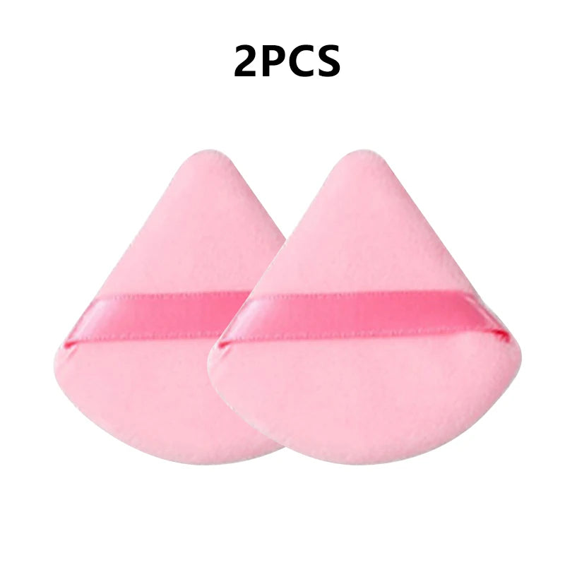 Triangle Makeup Sponge Puff – Crystal Velvet Foundation Blender
