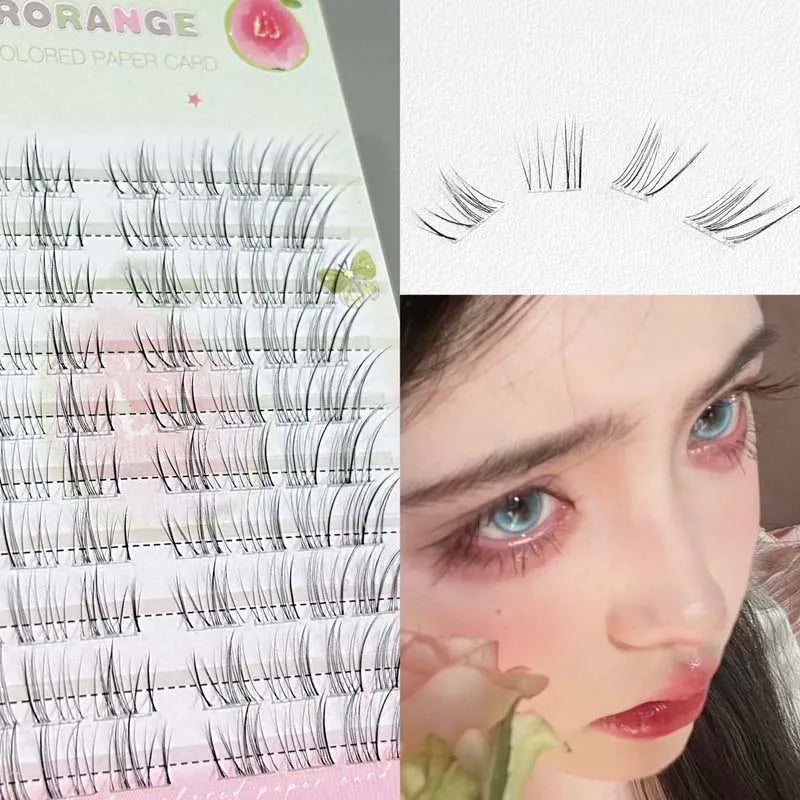 Cluster False Eyelashes 24/48/80 Clusters | Glue-Free DIY Lashes Cluster False Eyelashes PRIMED 02 Need Glue